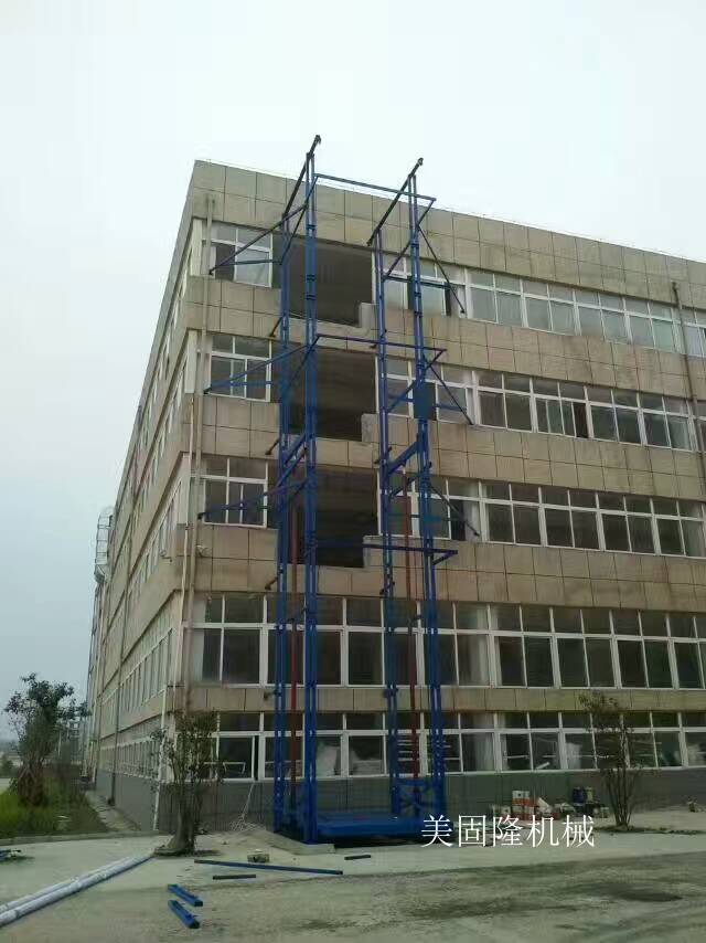 甘孜室外双臂导轨式升降机厂家